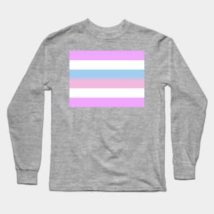 Bigender Pride Flag Long Sleeve T-Shirt